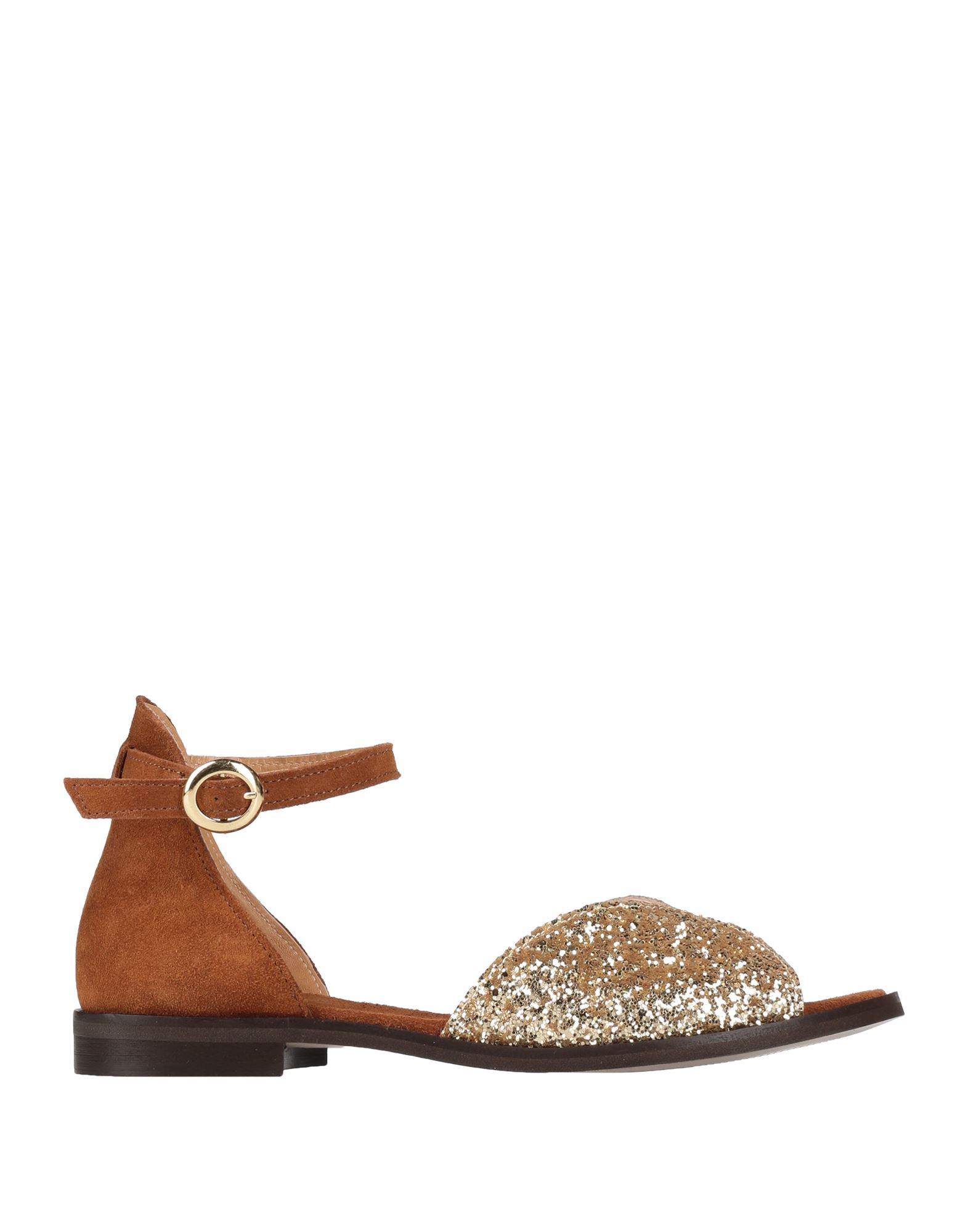 Le Pepite Sandals In Gold