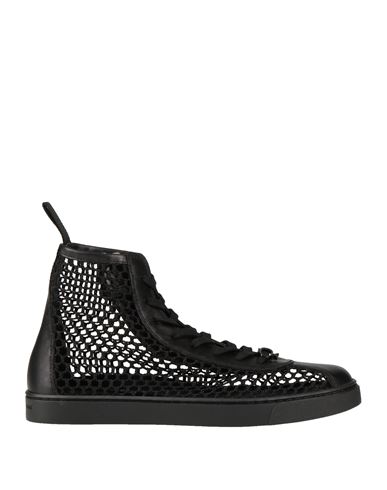 Shop Gianvito Rossi Woman Sneakers Black Size 8 Leather, Textile Fibers