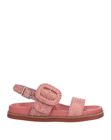 Pas De Rouge Woman Sandals Pastel Pink Size 7 Soft Leather