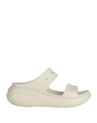 Crocs Woman Sandals Ivory Size 7 Eva (ethylene - Vinyl - Acetate) In White