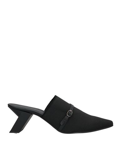 Daniele Ancarani Woman Mules & Clogs Black Size 6 Textile Fibers