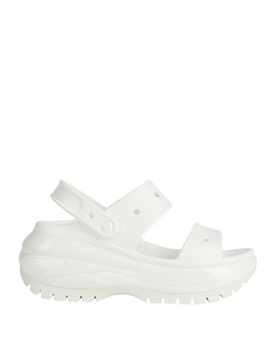 Crocs Woman Sandals White Size 10 Eva (ethylene - Vinyl - Acetate)