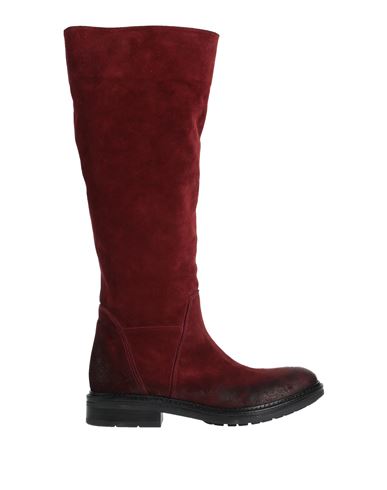 Mally Woman Knee Boots Brick Red Size 6 Soft Leather