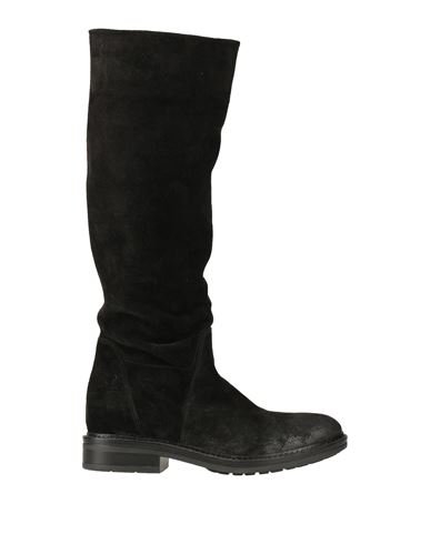 Mally Woman Knee Boots Black Size 8 Soft Leather