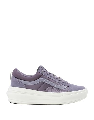 Vans Old Skool Overt Plus Cc Woman Sneakers Light Purple Size 8 Textile Fibers, Soft Leather