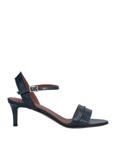 Shop L'autre Chose L' Autre Chose Woman Sandals Blue Size 7.5 Leather