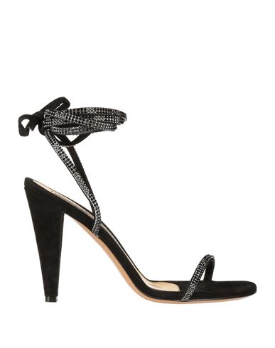 Alexandre Vauthier Woman Sandals Black Size 6 Soft Leather