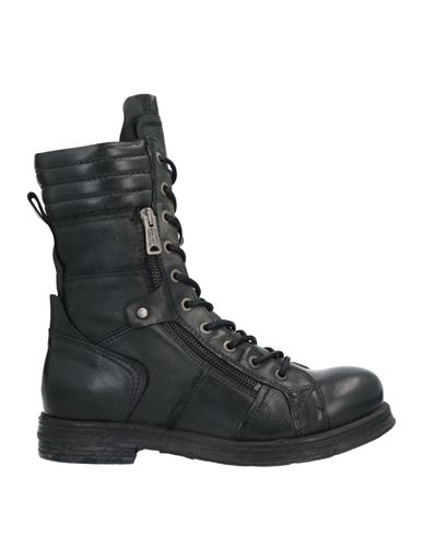 Replay Woman Ankle Boots Black Size 5 Soft Leather