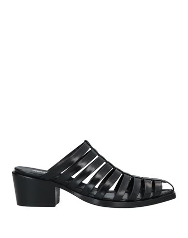 Rocco P . Woman Sandals Black Size 11 Soft Leather