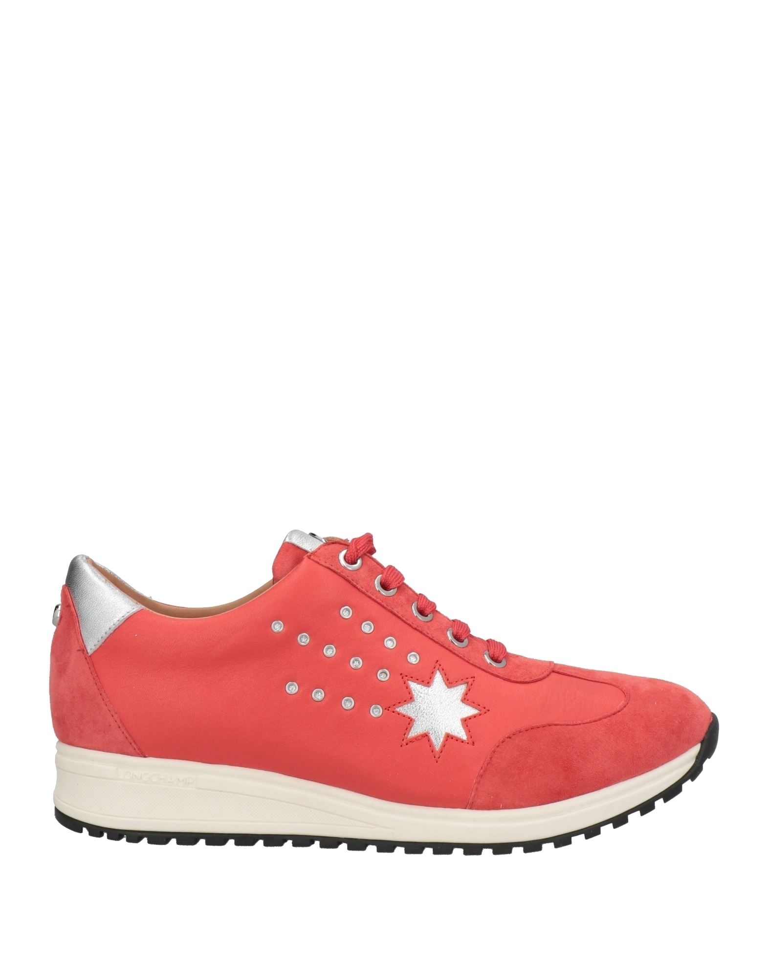 Longchamp Sneakers In Red