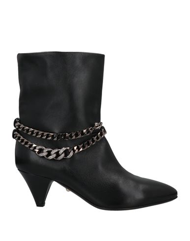 Alevì Milano Aleví Milano Woman Ankle Boots Black Size 6.5 Leather