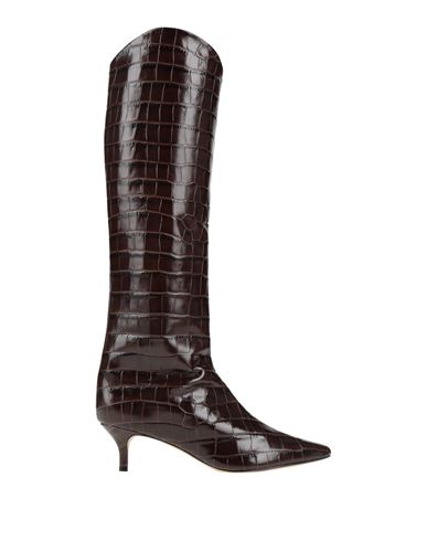 Schutz Woman Knee Boots Dark Brown Size 9.5 Soft Leather