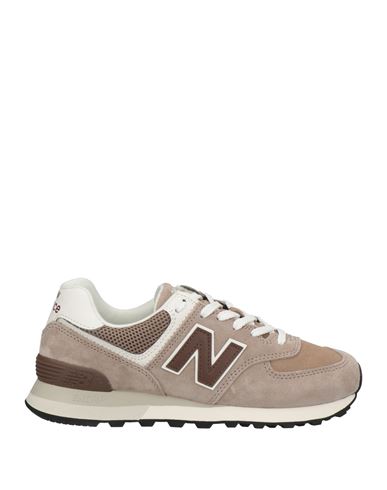 New Balance Woman Sneakers Khaki Size 7.5 Soft Leather In Beige