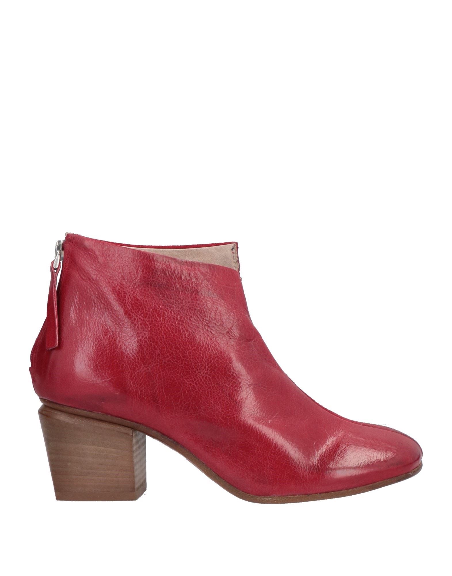 1725.a Ankle Boots In Red