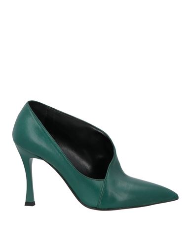 Shop Islo Isabella Lorusso Woman Pumps Green Size 8 Leather