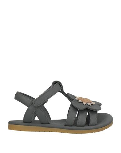 Donsje Amsterdam Babies'  Toddler Girl Sandals Grey Size 10c Soft Leather