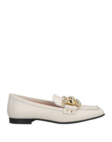 Janet & Janet Woman Loafers Beige Size 8 Soft Leather