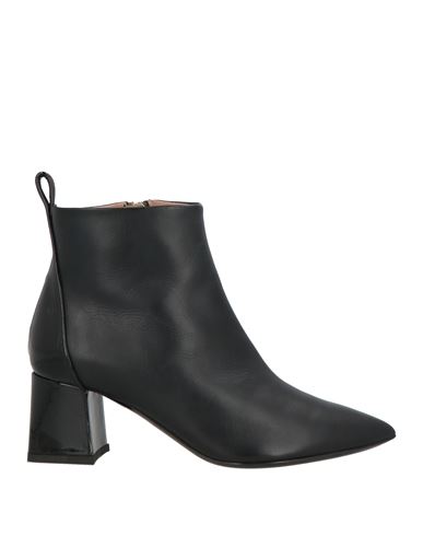 Pollini Woman Ankle Boots Black Size 6 Leather