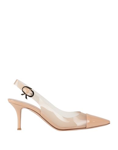 Gianvito Rossi Woman Pumps Blush Size 8 Leather, Synthetic Fibers In Pink