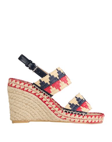 Sergio Rossi Woman Espadrilles Red Size 6 Textile Fibers, Leather In Red