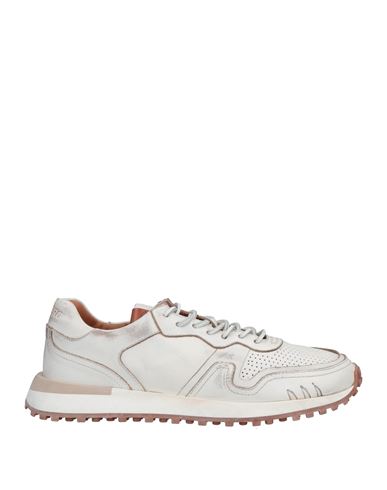 Buttero Man Sneakers Off White Size 8 Soft Leather