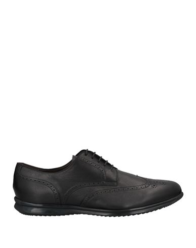 Blu Barrett By Barrett Man Lace-up Shoes Black Size 5 Soft Leather