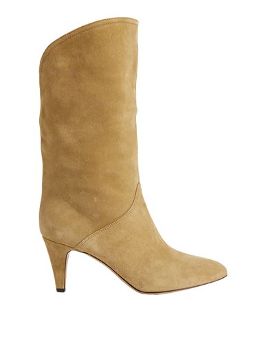 Isabel Marant Woman Ankle Boots Light Brown Size 9 Calfskin In Beige