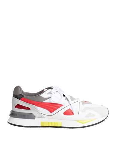 Puma X Ferrari Man Sneakers White Size 7 Polyurethane, Leather