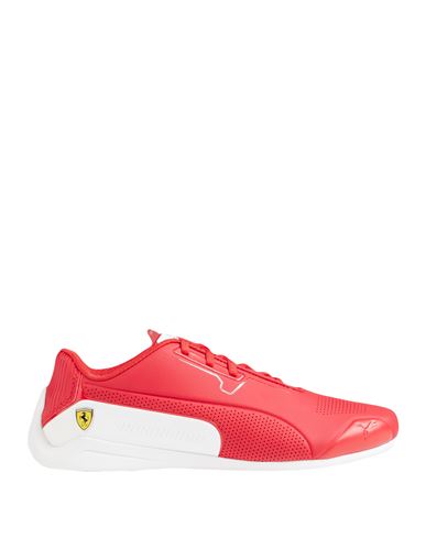 Puma X Ferrari Man Sneakers Red Size 9.5 Polyurethane, Polyester