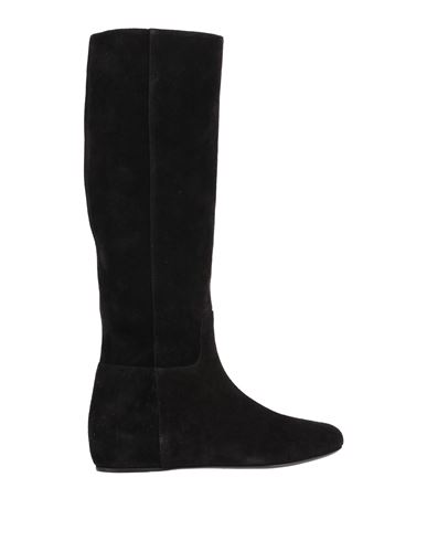 Longchamp Woman Knee Boots Black Size 10 Soft Leather