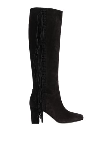 Shop Longchamp Woman Boot Black Size 10 Leather