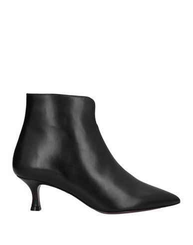 A.testoni A. Testoni Woman Ankle Boots Black Size 6.5 Calfskin