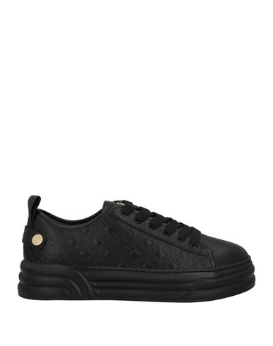 Liu •jo Woman Sneakers Black Size 8 Textile Fibers