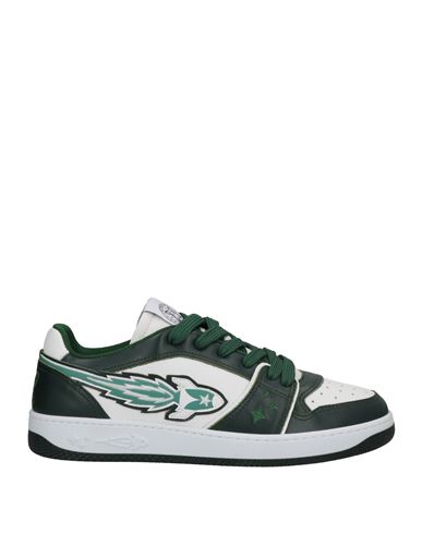 ENTERPRISE JAPAN ENTERPRISE JAPAN MAN SNEAKERS DARK GREEN SIZE 8 CALFSKIN