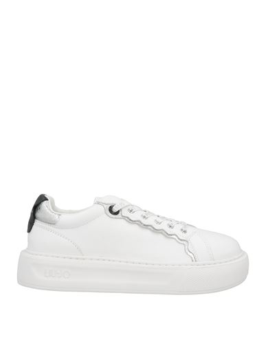 Liu •jo Woman Sneakers White Size 5 Leather
