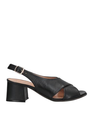La Corte Della Pelle By Franco Ballin Woman Sandals Black Size 5 Soft Leather