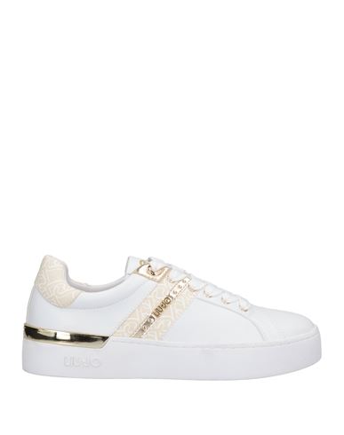 Liu •jo Woman Sneakers White Size 7 Textile Fibers