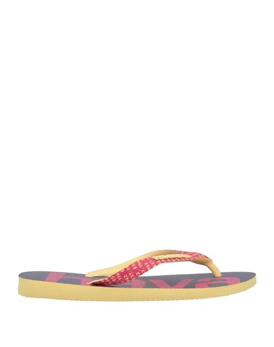 Havaianas Man Toe Strap Sandals Coral Size 8 Rubber In Magenta