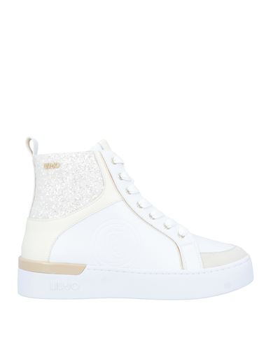 Liu •jo Woman Sneakers White Size 8 Textile Fibers