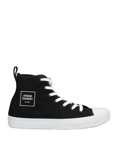 Opening Ceremony Box Logo High-top Sneakers In Black