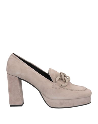 Marian Woman Loafers Grey Size 6 Soft Leather