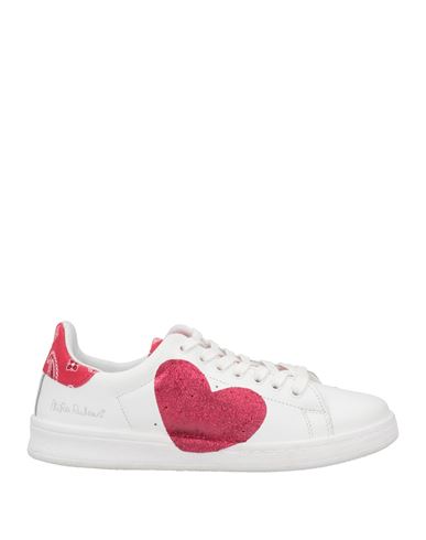Nira Rubens Woman Sneakers White Size 7 Soft Leather In White