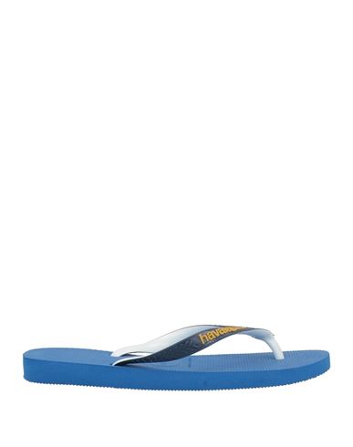 Havaianas Man Toe Strap Sandals Midnight Blue Size 8 Rubber