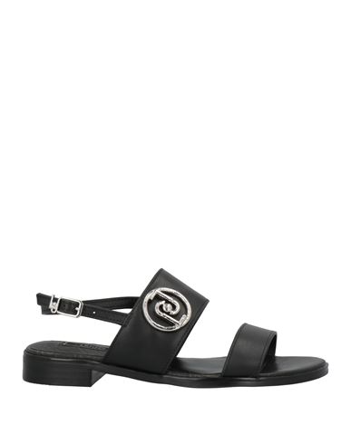 Liu •jo Woman Sandals Black Size 6 Calfskin