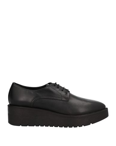 Shop Formentini Woman Lace-up Shoes Black Size 8 Leather