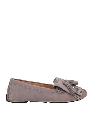 Boemos Woman Loafers Grey Size 5 Soft Leather