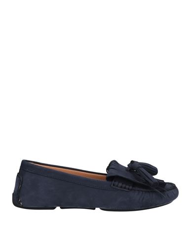 Boemos Woman Loafers Navy Blue Size 5 Soft Leather
