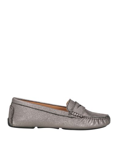 Boemos Woman Loafers Steel Grey Size 11 Soft Leather