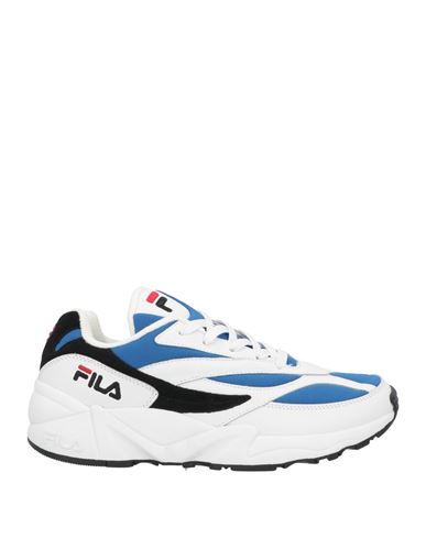 Fila Man Sneakers Blue Size 10 Soft Leather, Textile Fibers