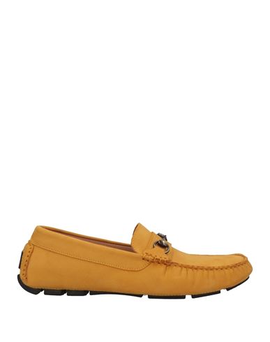 Boemos Man Loafers Ocher Size 7 Soft Leather In Yellow